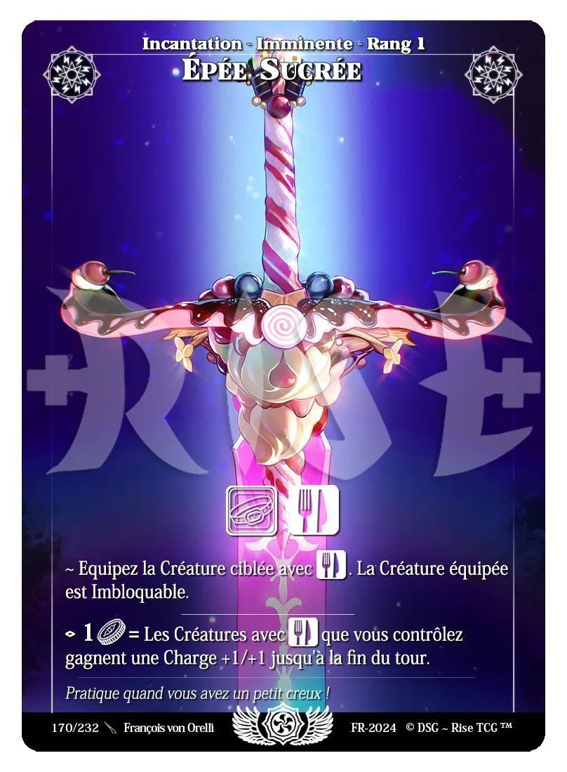 Epée sucrée