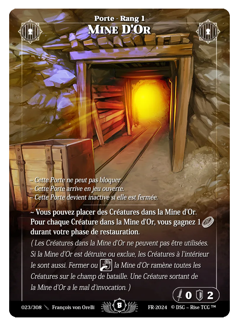 Mine d'or