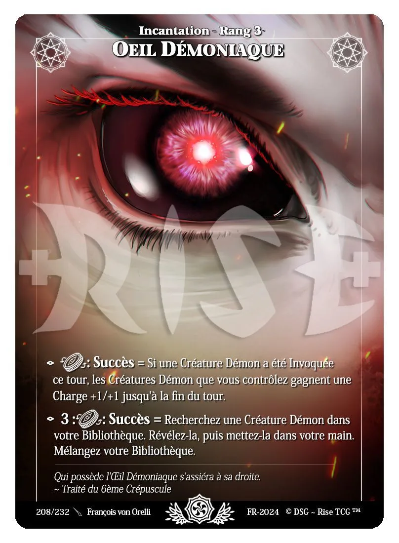 Oeil démoniaque