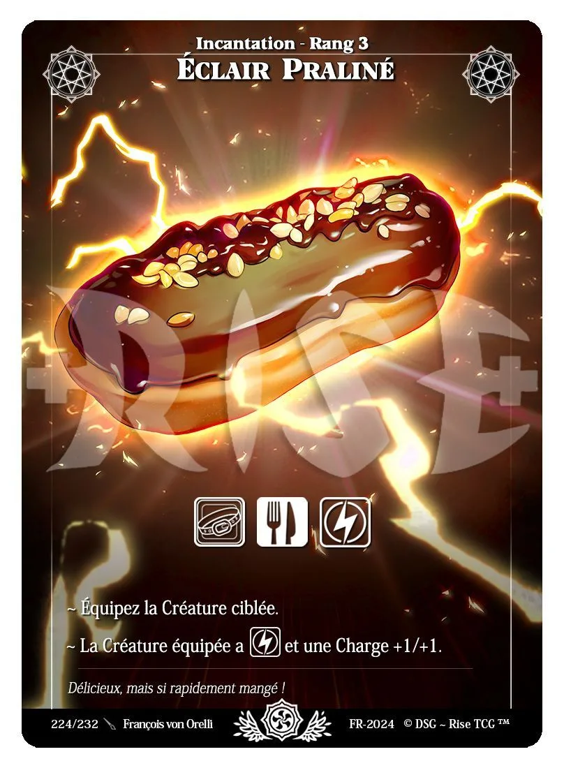 Eclair praliné