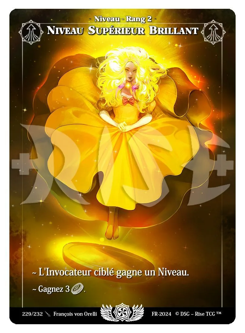 Niveau supérieur brillant