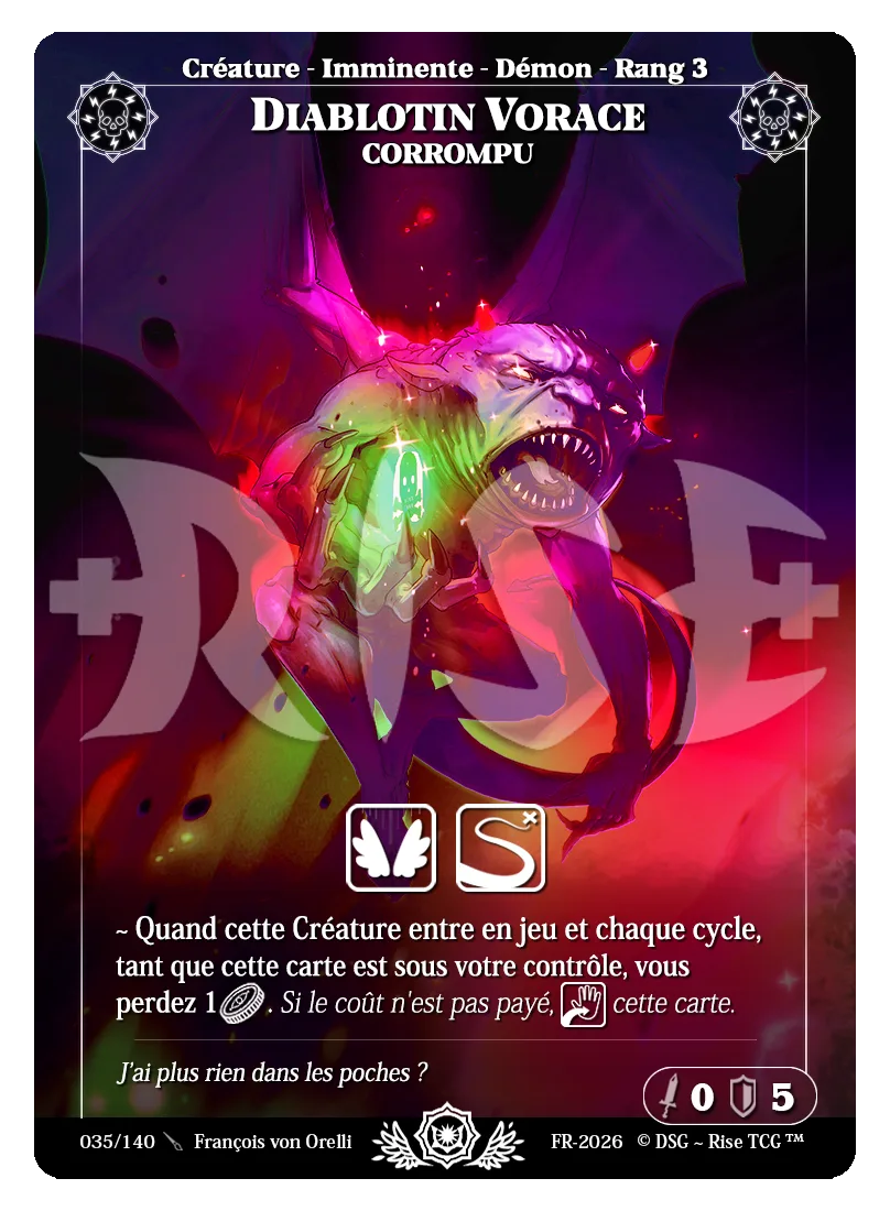 Diablotin Vorace Corrompu