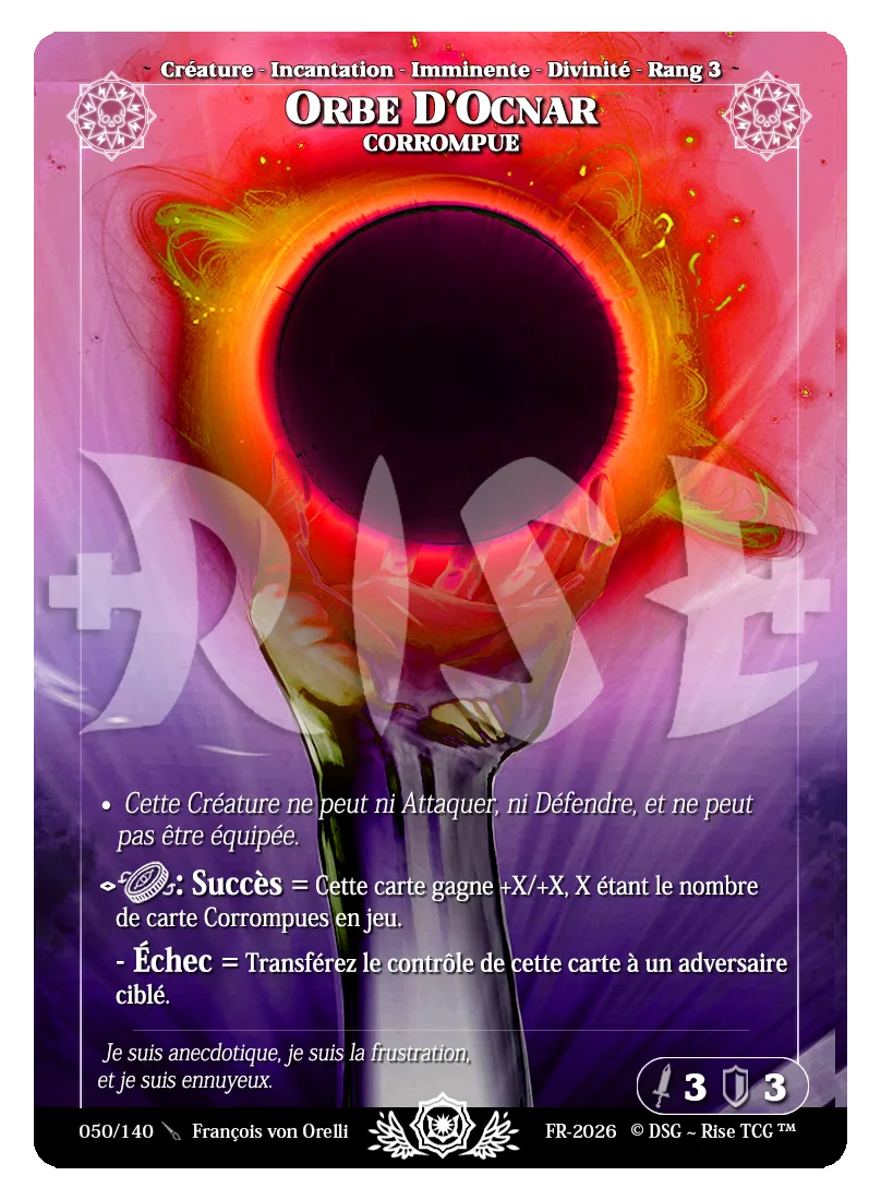Orbe D'Ocnar Corrompue