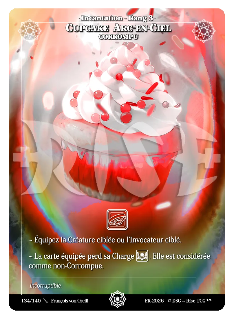Cupcake Arc-En-Ciel Corrompu