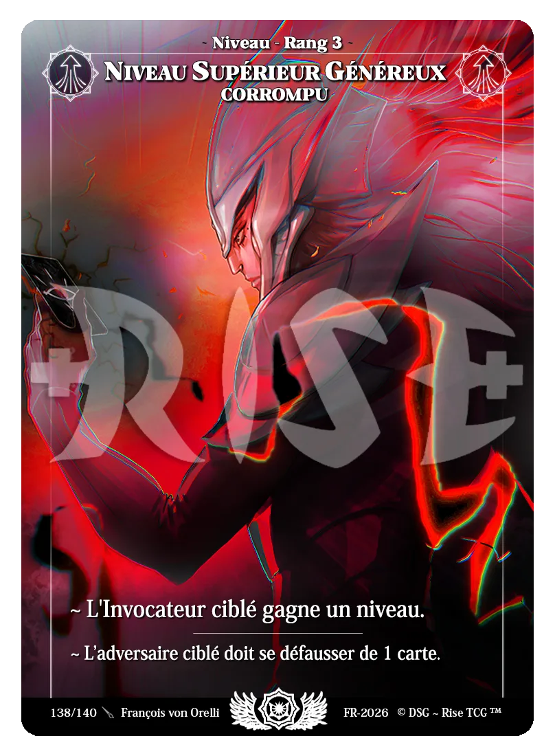 Niveau Supérieur Généreux Corrompu
