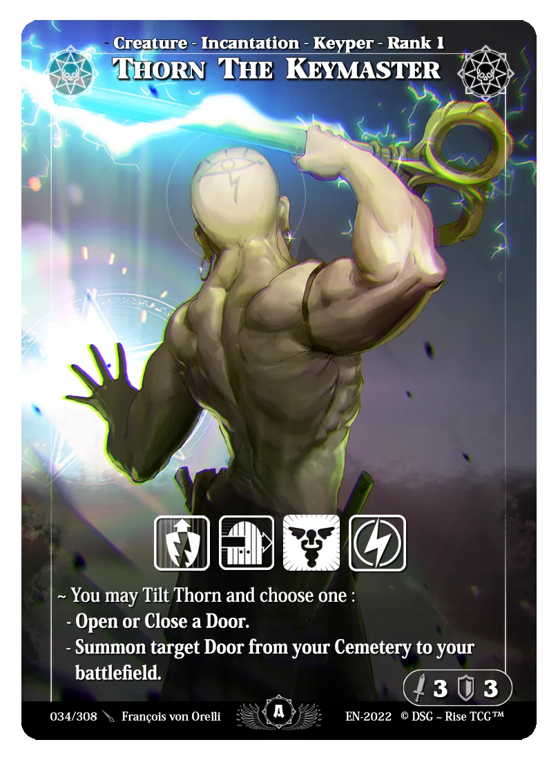 Thorn the keymaster