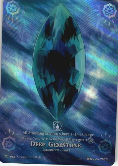 Deep Gemstone Foil Test