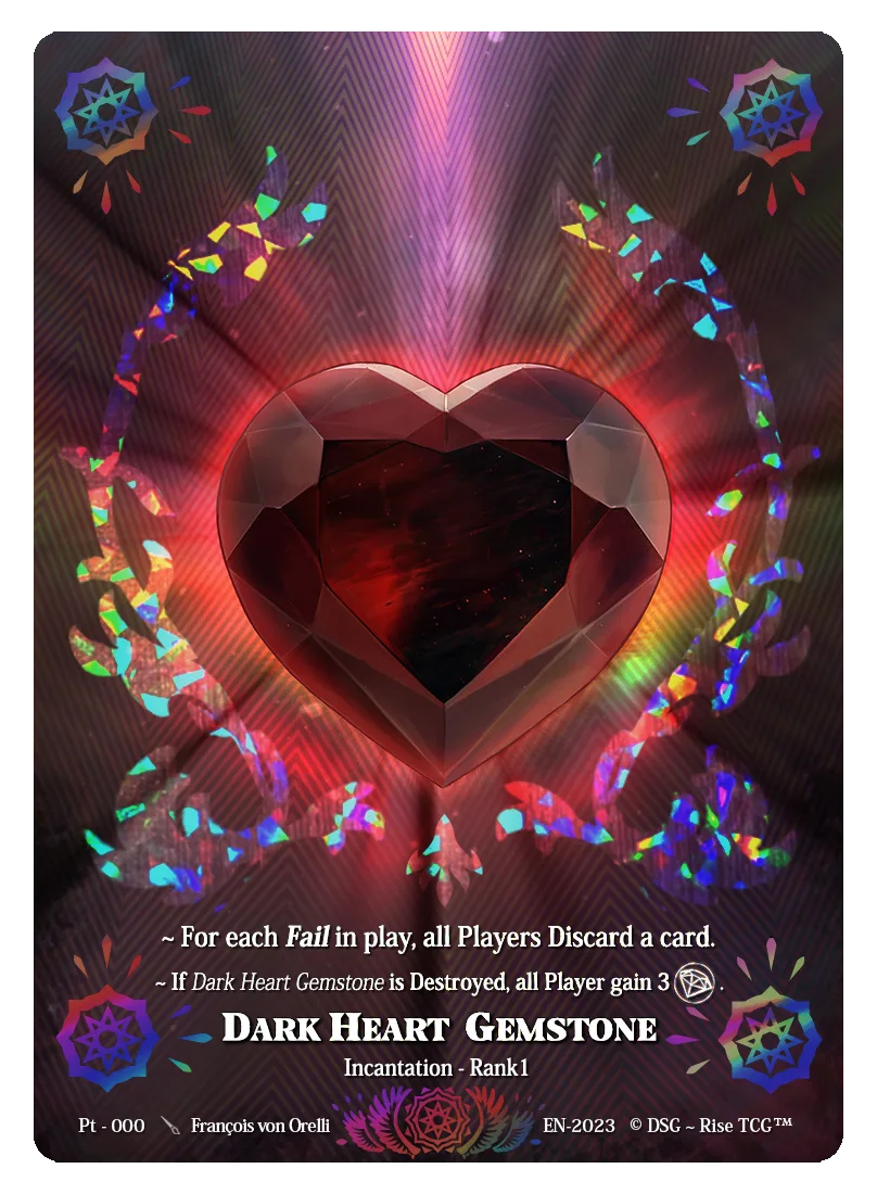 Dark Heart Gemstone / 200 prestige 2023