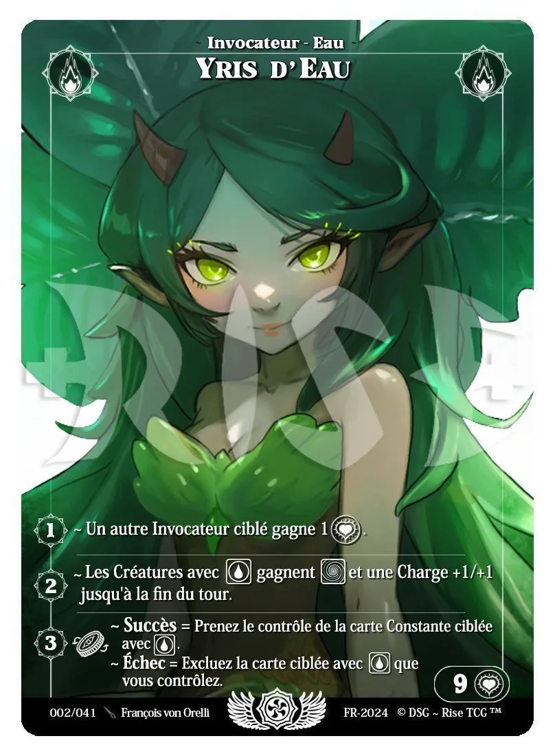 Yris D'eau portrait