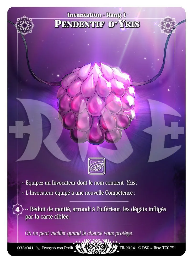 Pendentif d'Yris