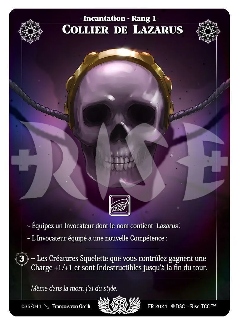 Pendentif de Lazarus