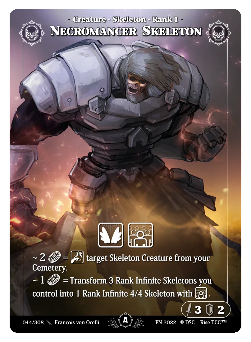 Necromancer skeleton