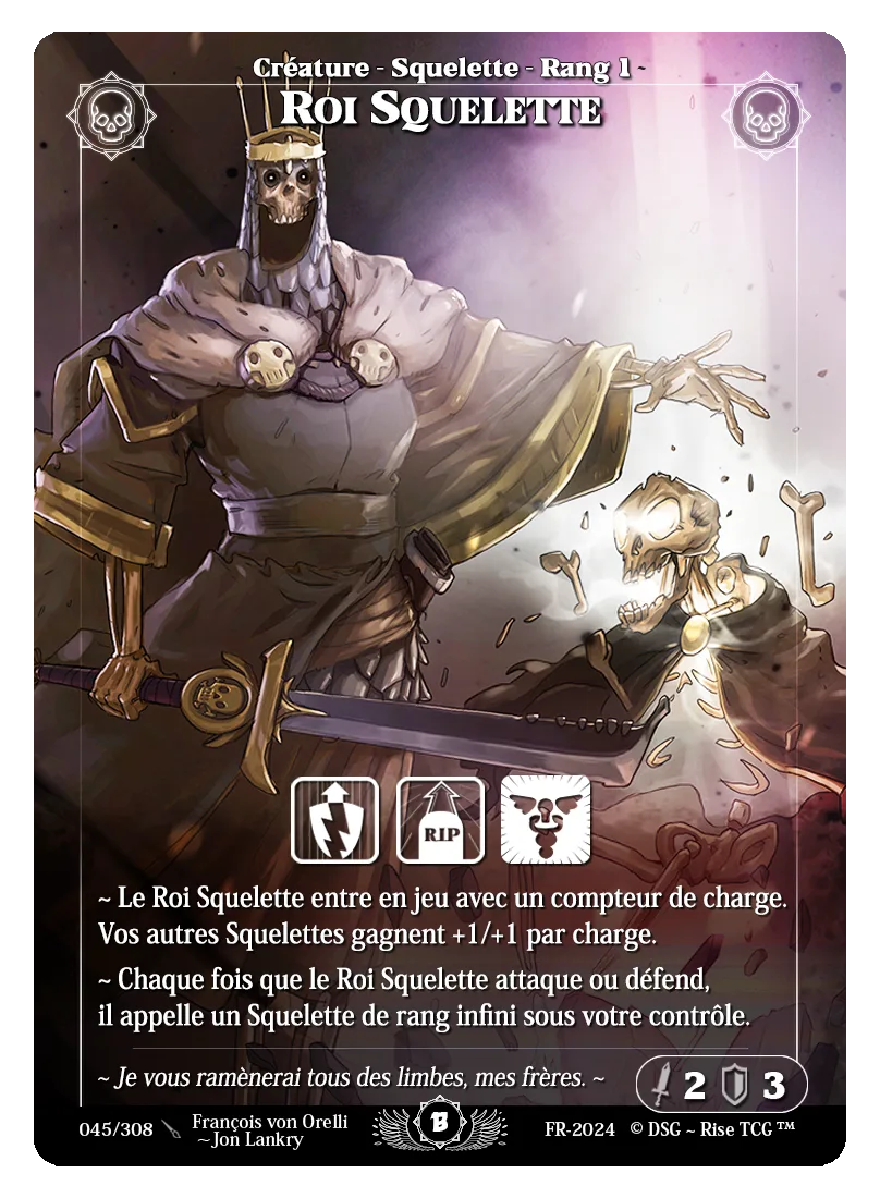 Roi squelette