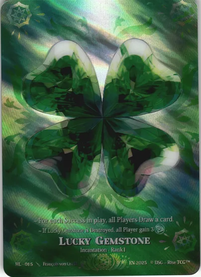 Lucky Gemstone Foil Test