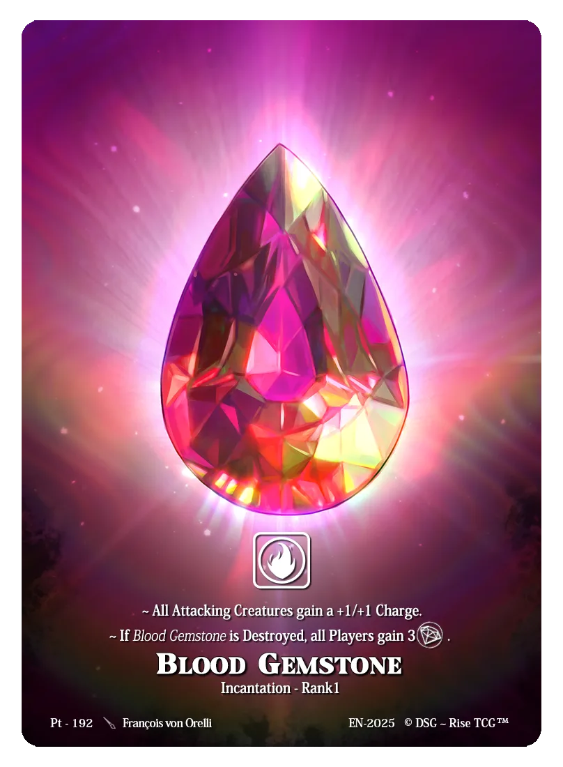 Blood Gemstone / 100