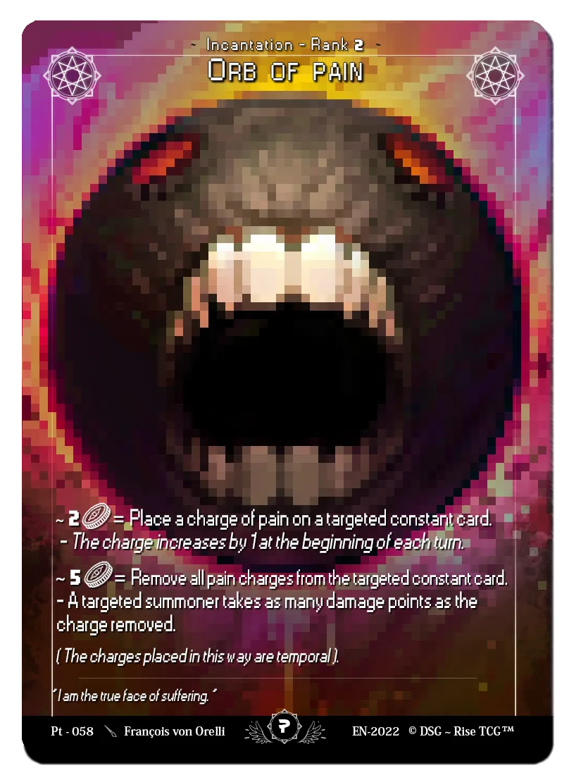 Orb of Pain PT058