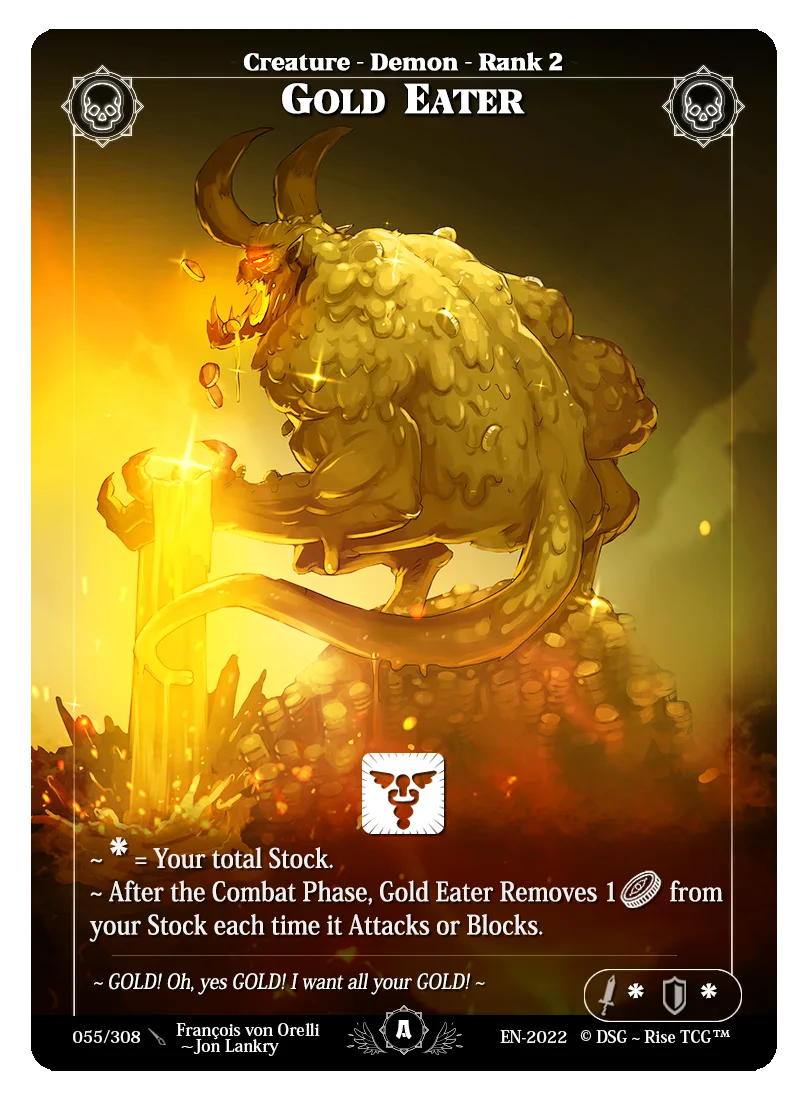 Gold eater