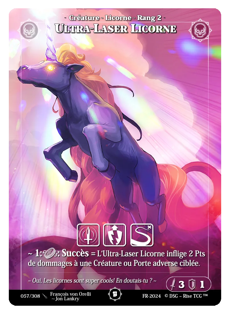 Ultra laser Licorne
