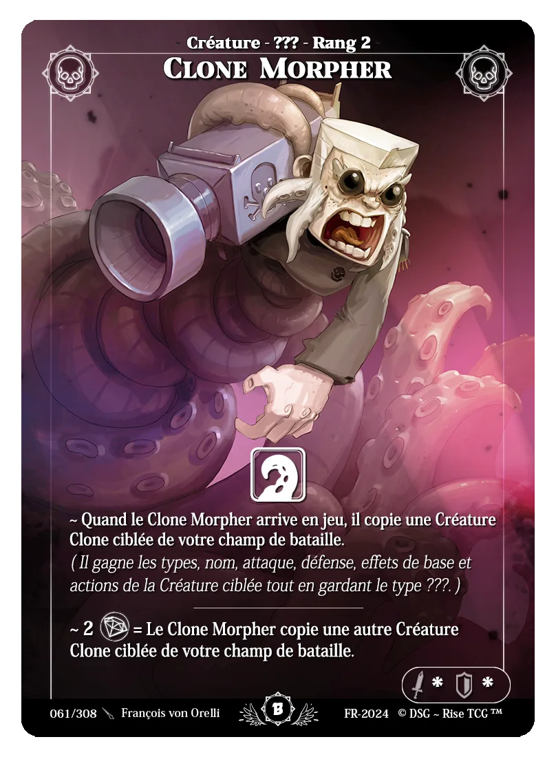 Clone morpher
