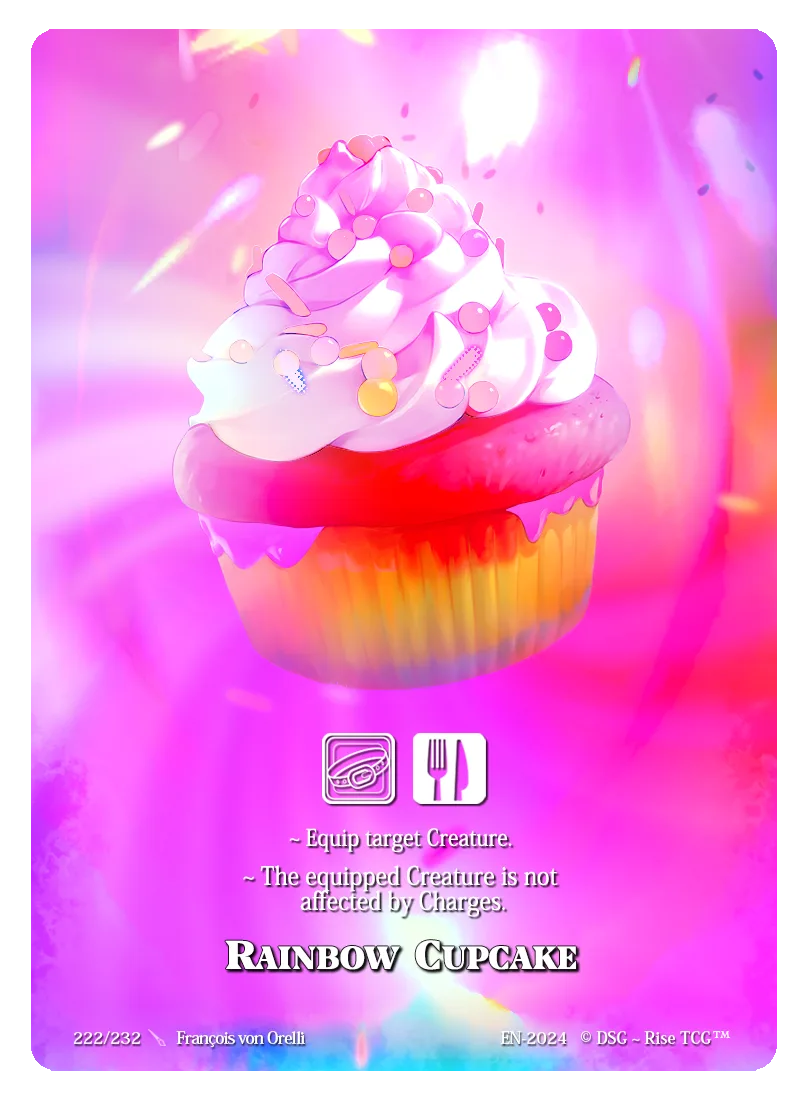 Rainbow Cupcake /500