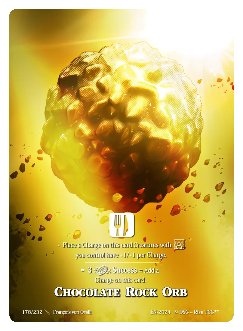 Chocolate Rock Orb /200