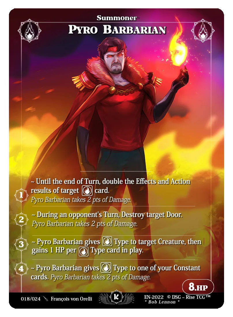 Pyro Barbarian