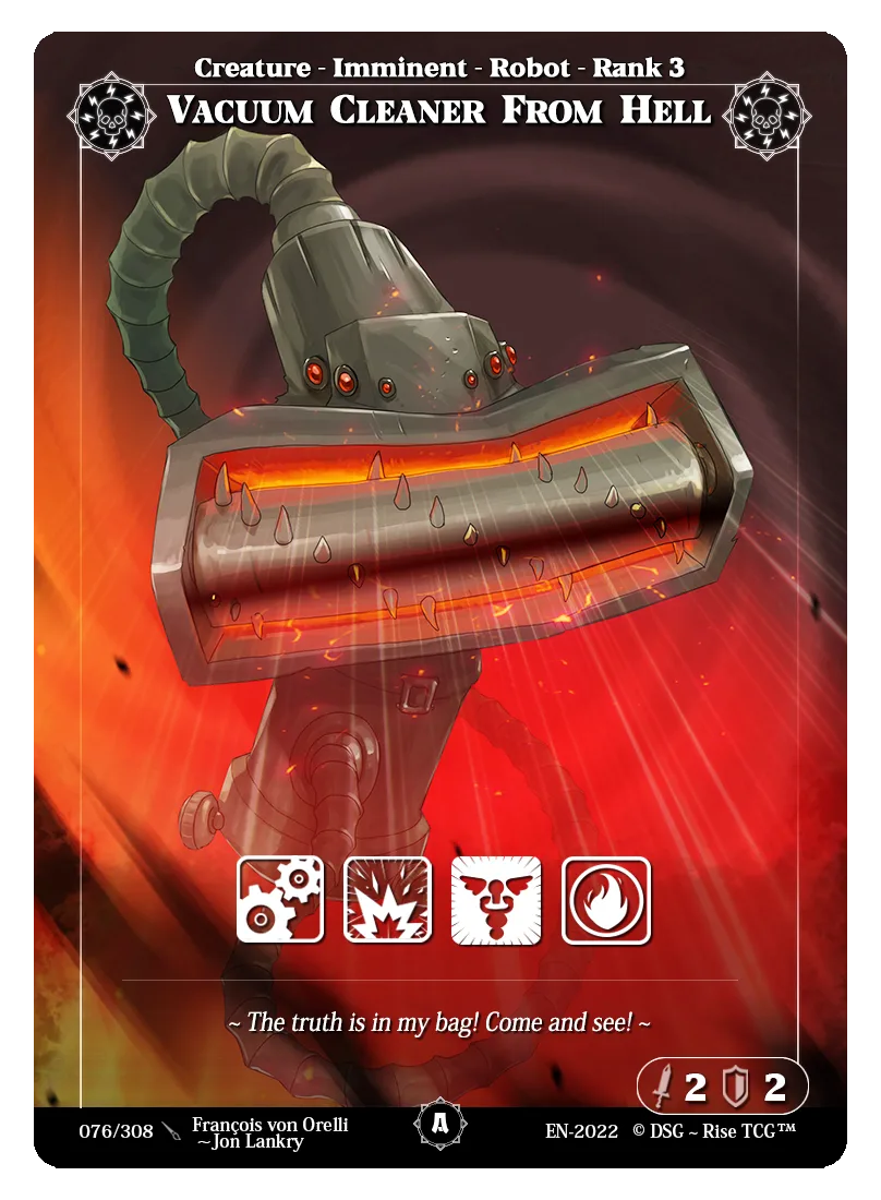 Vacuum cleaner from hell