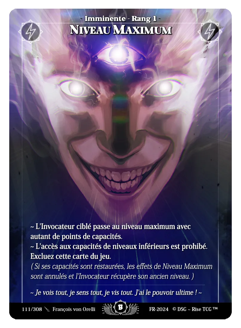 Niveau maximum