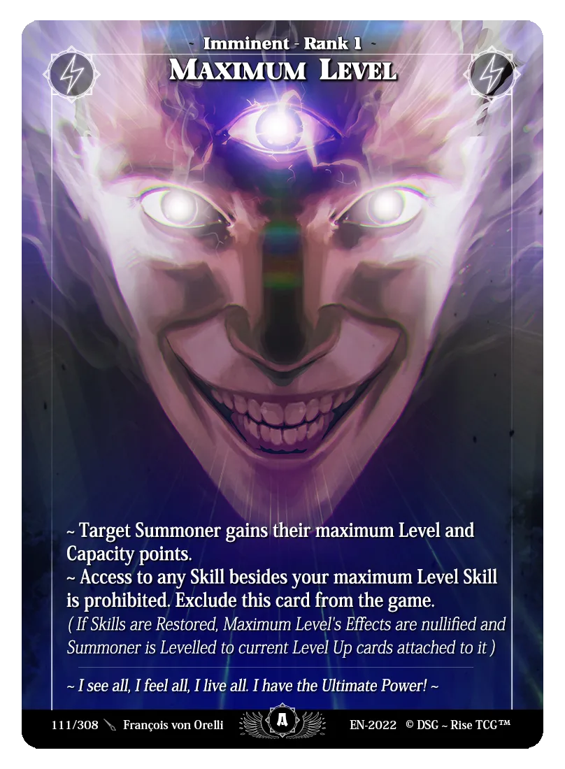 Maximum level