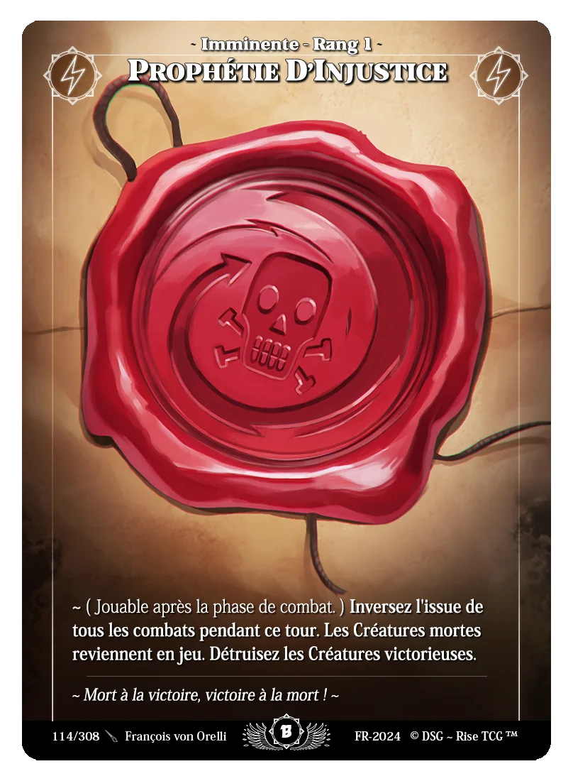 Prophétie d'injustice