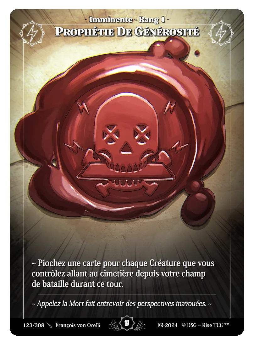 Prophétie de générosité
