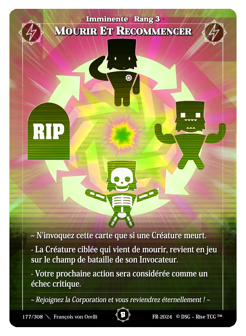 Mourir et Recommencer
