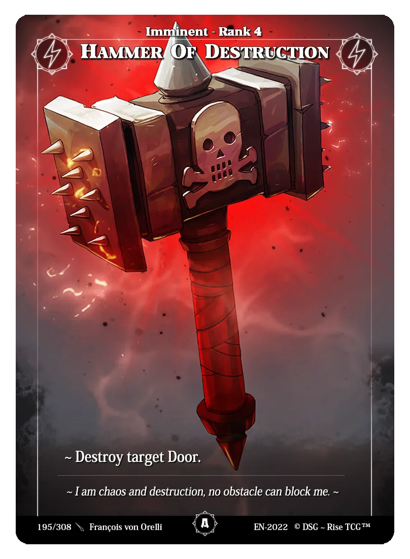 Hammer of destruction
