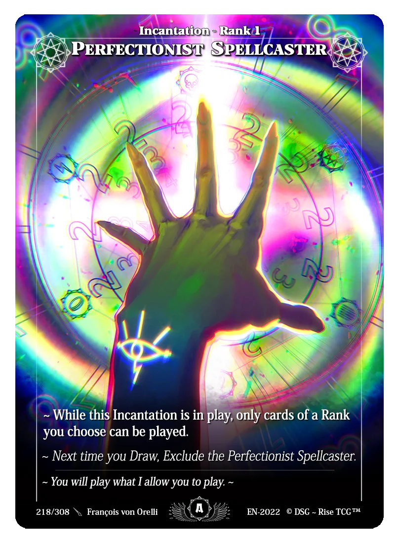 Perfectionist Spellcaster