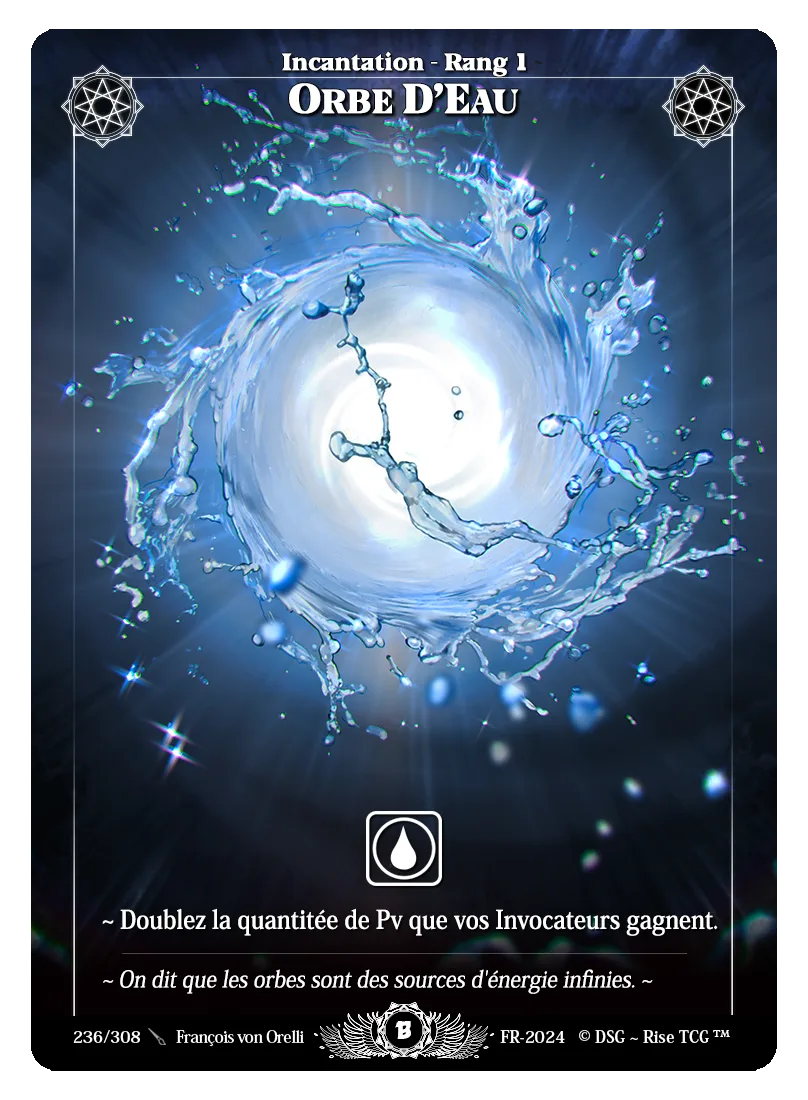 Orbe d'eau