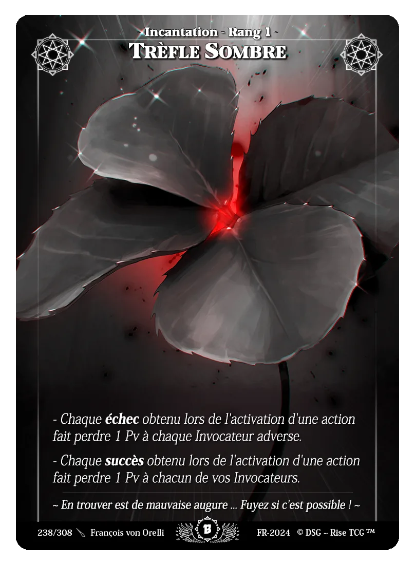 Trèfle sombre