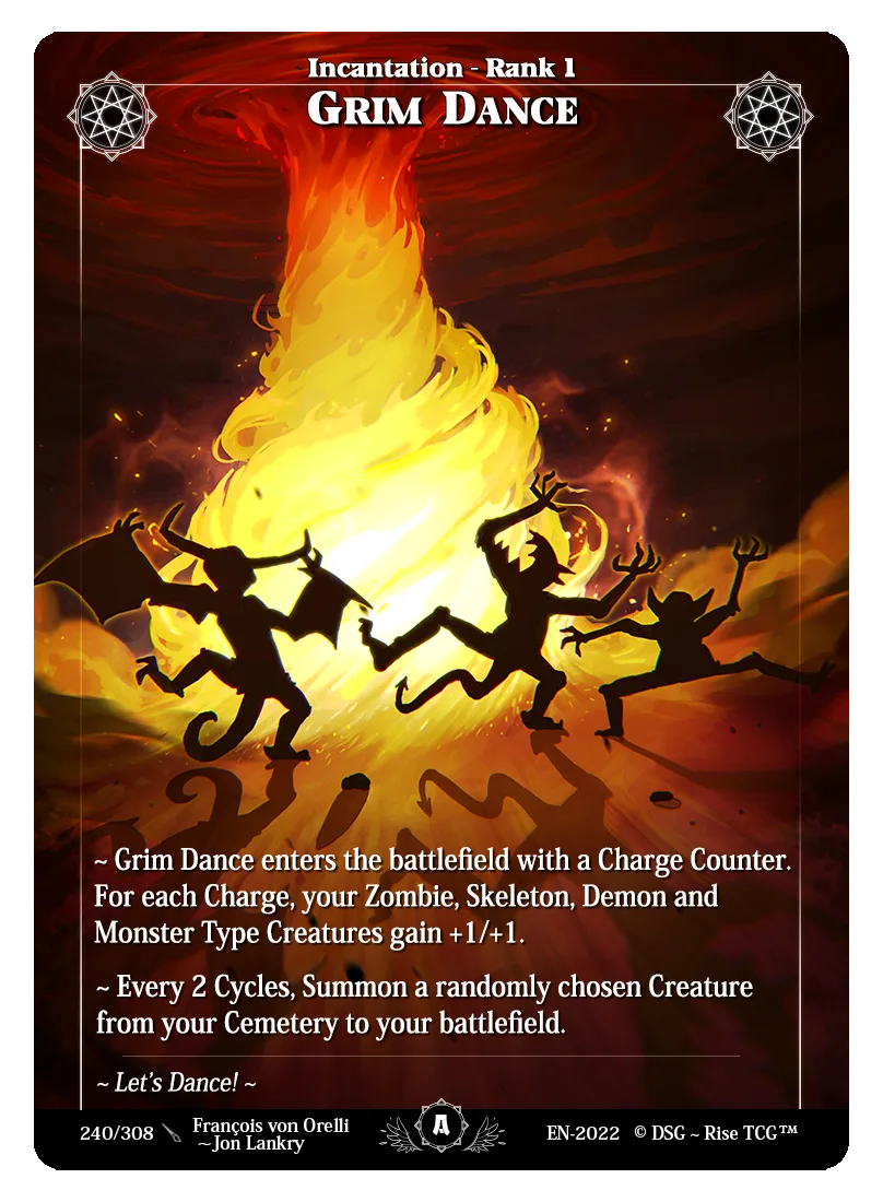 Grim dance