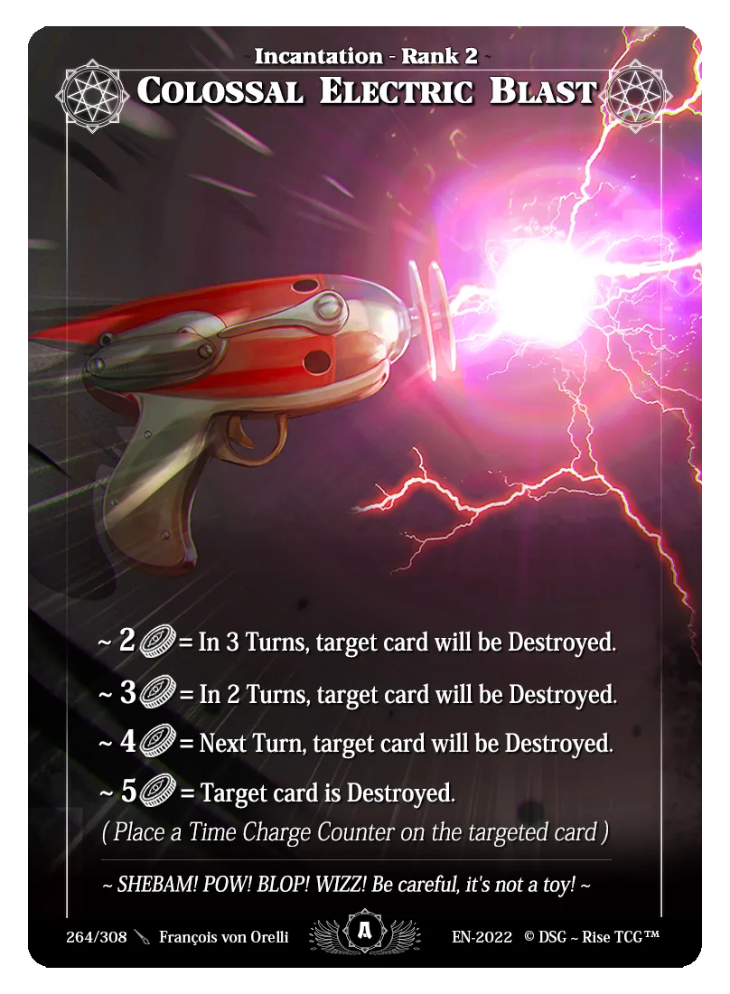 Colossal electric blast