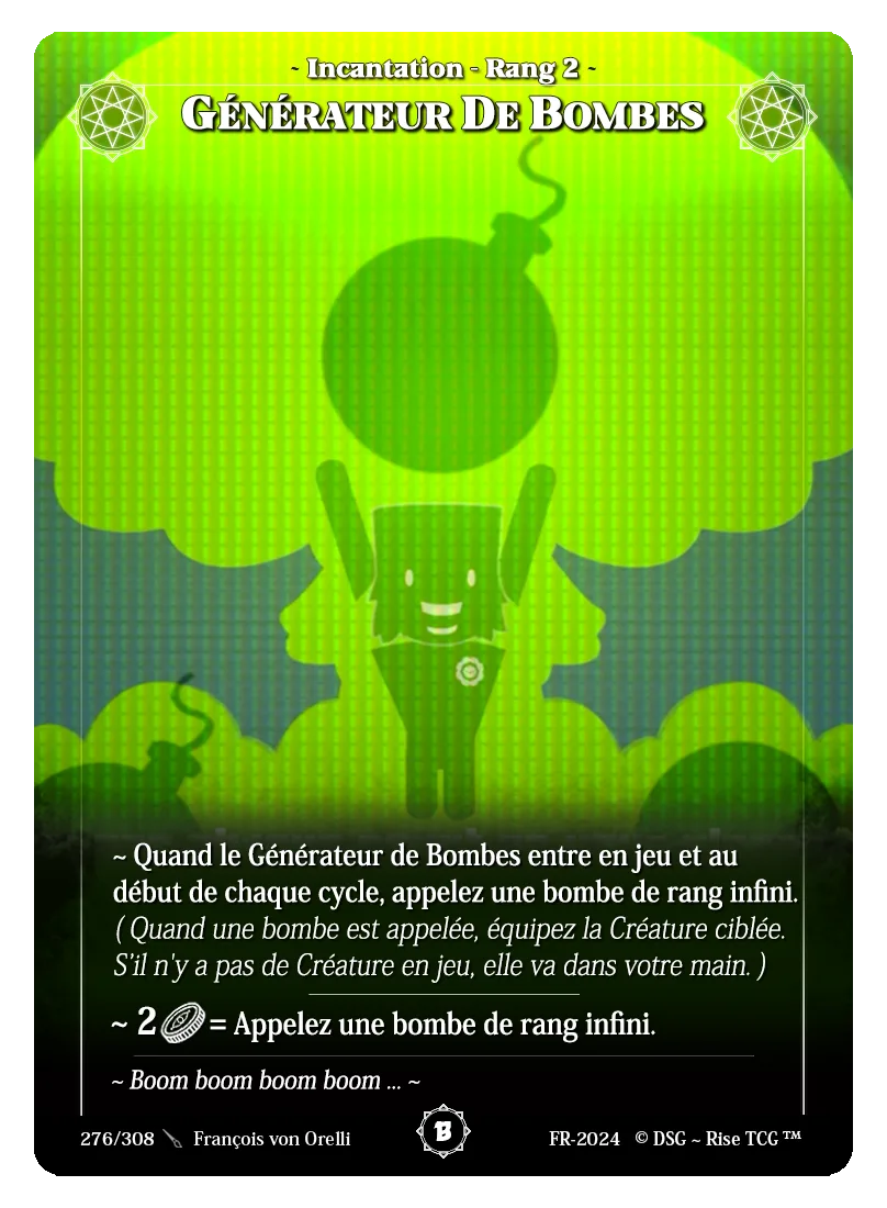 Générateur de bombes