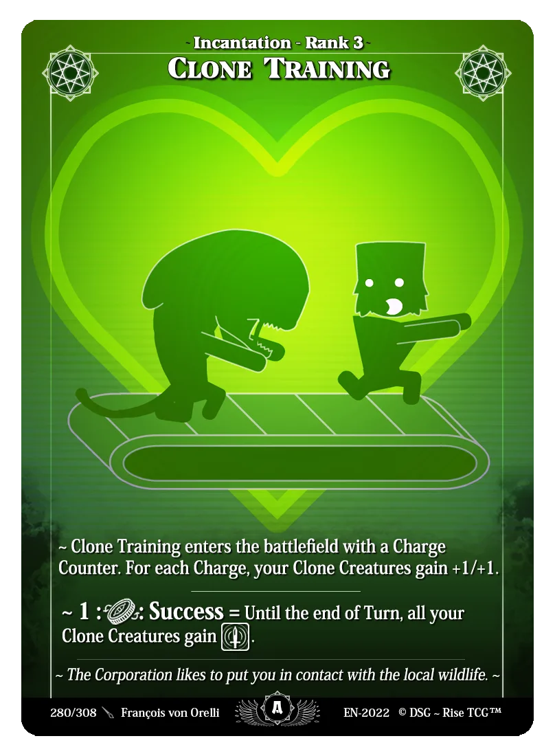 Clone training