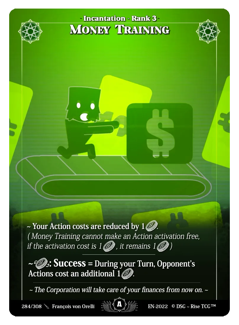 Money training