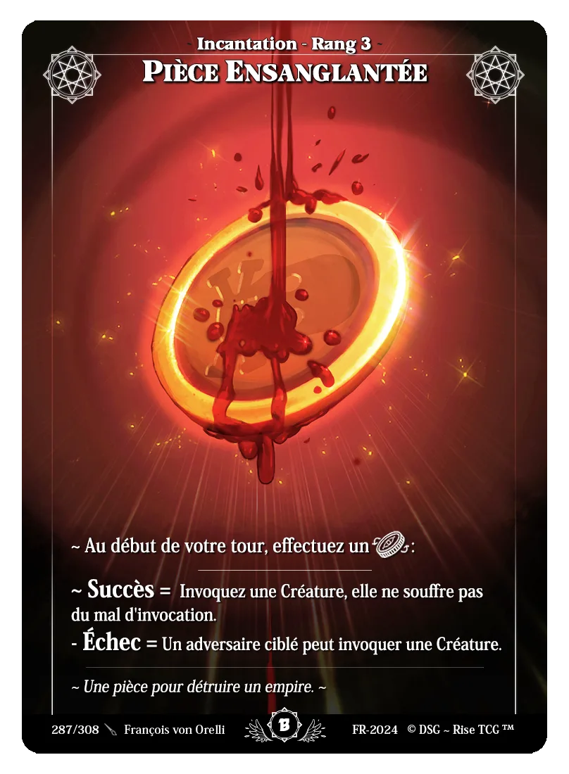 Pièce ensanglantée