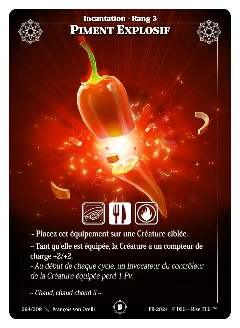 Piment explosif