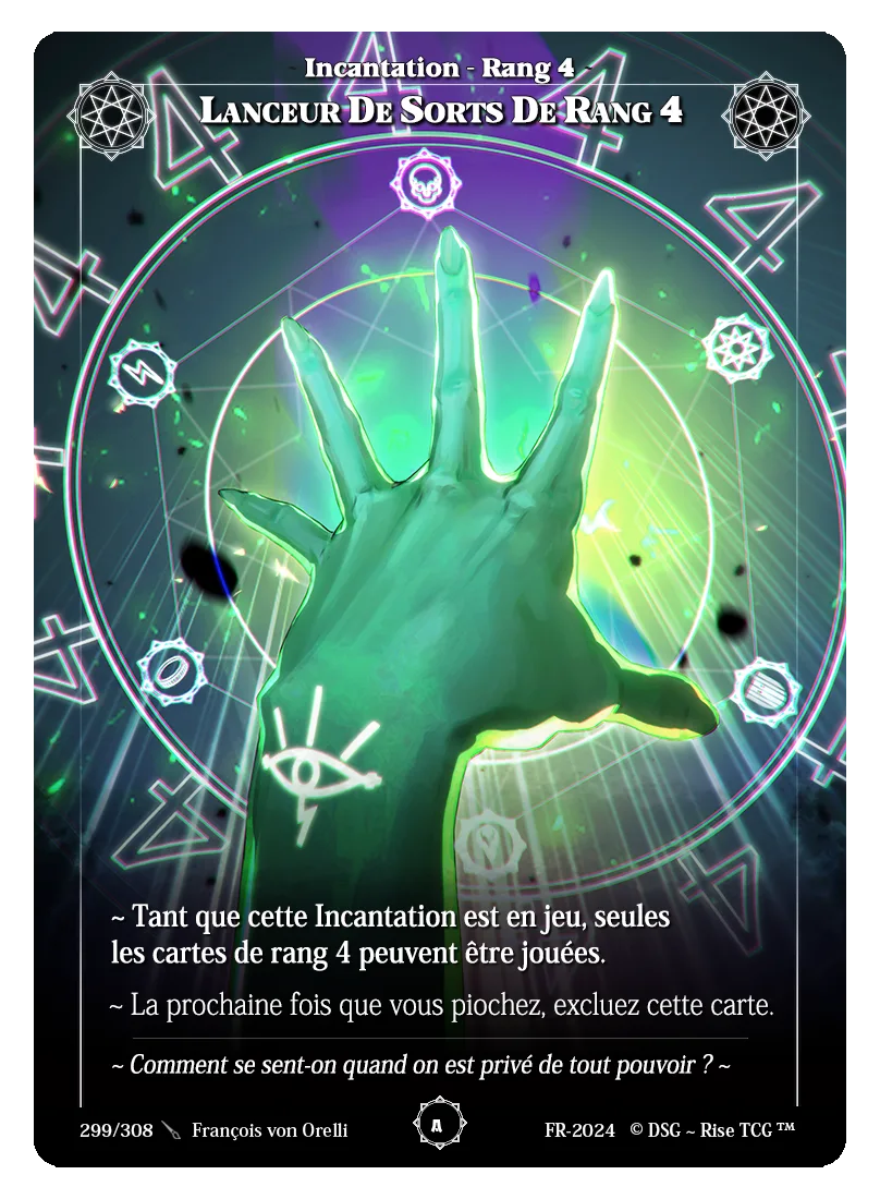 Lanceur de sorts de rang 4