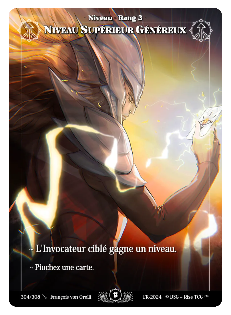 Niveau supérieur généreux
